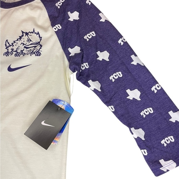 The Nike Tee Texas Christian University Baseball T-Shirt Size Small NWT - Picture 9 of 9